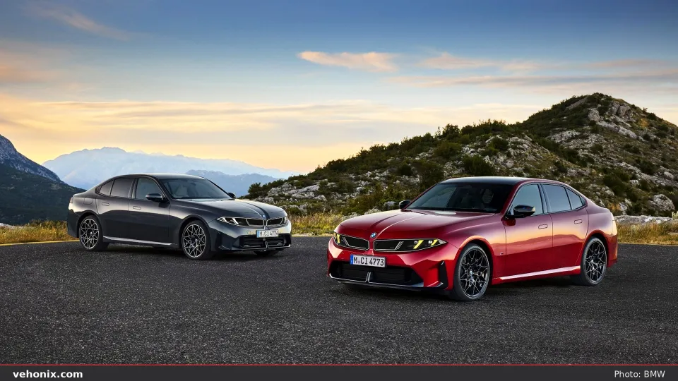 2026 BMW 330i xDrive in orange, exterior view