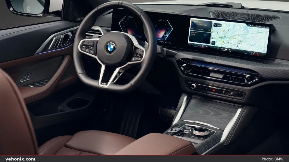 2026 BMW 430i xDrive Convertible interior