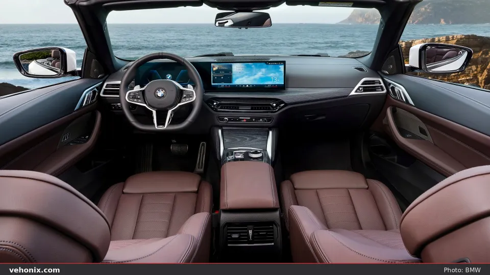 2026 BMW 430i xDrive Convertible interior