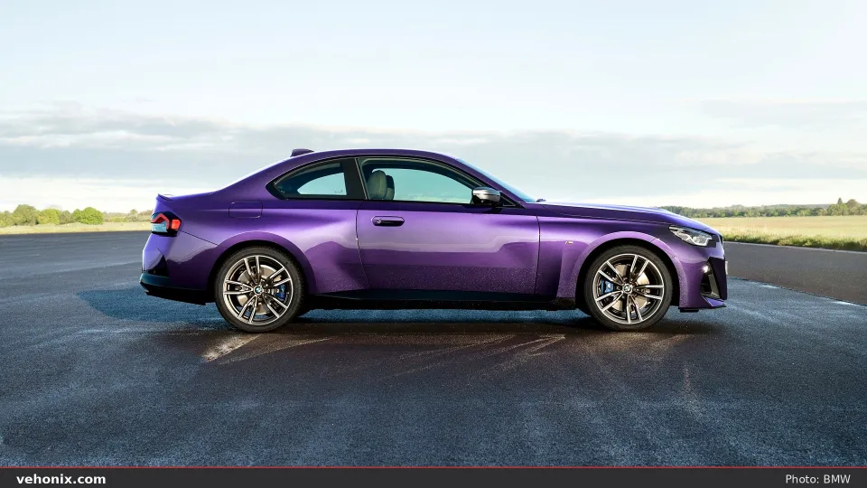 2026 BMW M240i xDrive in blue, exterior view