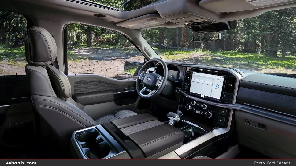 2026 Ford F-150 interior cabin