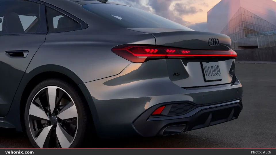 2026 Audi A5, rear exterior view
