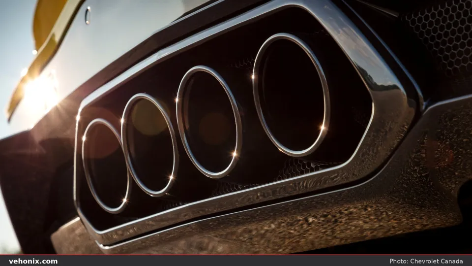 2026 Chevrolet Corvette Z06 Carbon Aero, quad exhaust tip detail