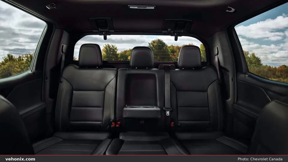 2026 Chevrolet Silverado EV WT, rear seats
