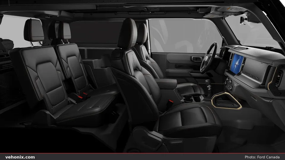 2026 Ford Bronco Outer Banks interior cabin