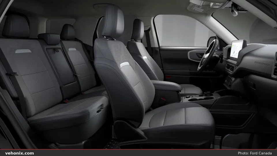 2026 Ford Bronco Sport Sasquatch interior cabin
