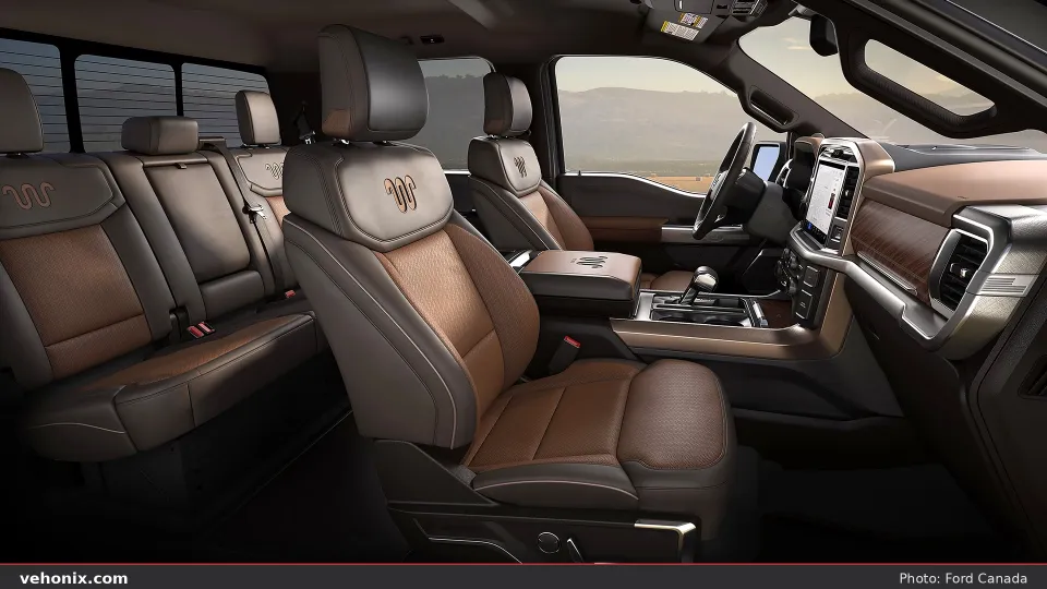 2026 Ford F-150 interior cabin