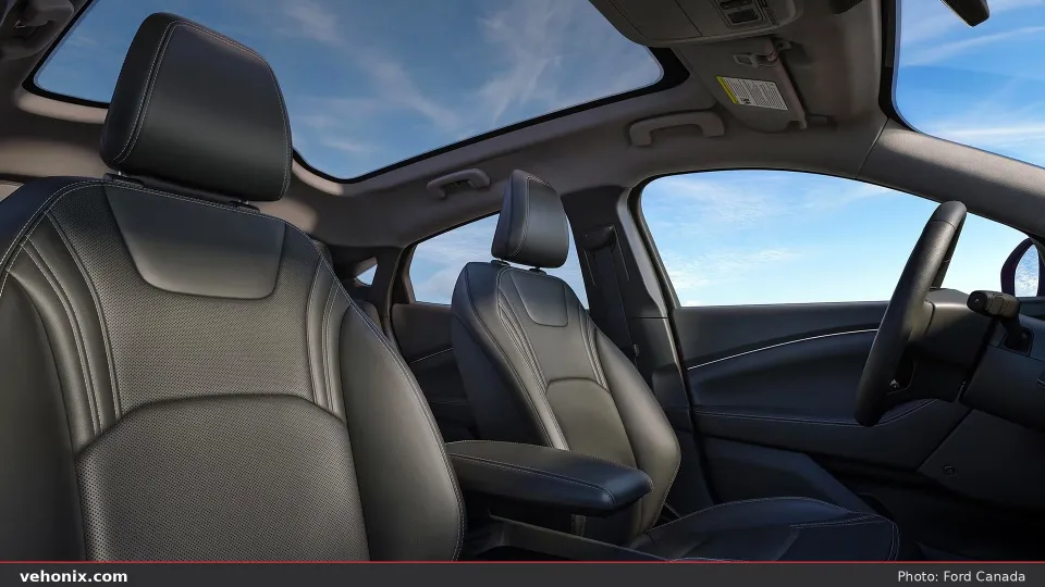 Interior of the 2026 Ford Mustang Mach-E® SUV