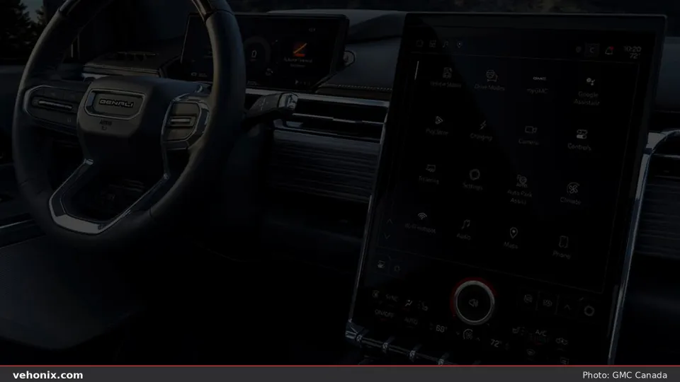 2026 GMC Sierra EV Denali second cabin interior gallery preview