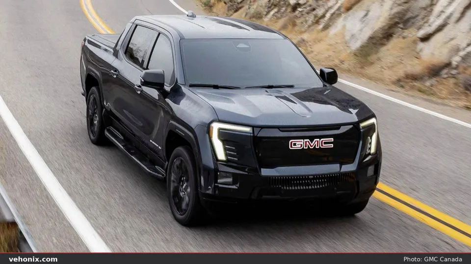 2026 GMC Sierra EV Elevation exterior header from the official page