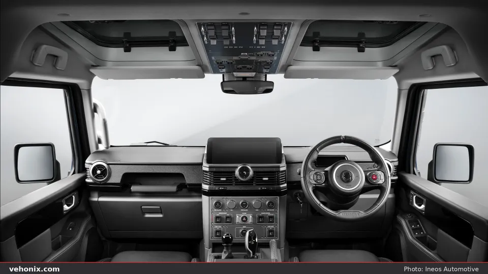 2026 Ineos Grenadier Fieldmaster cockpit interior