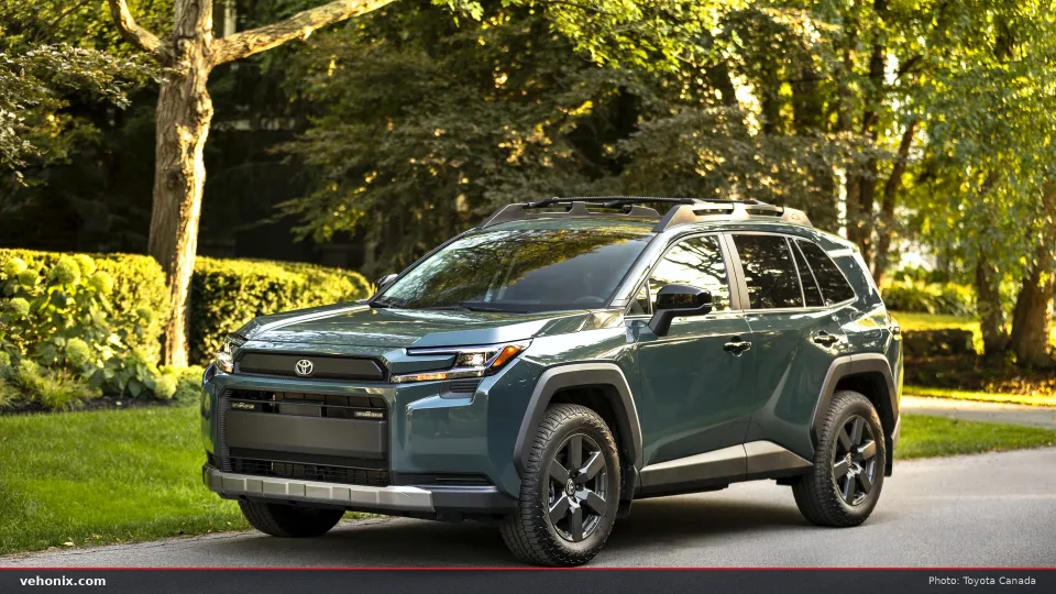 2026 Toyota RAV4 Woodland hybrid parked outdoors