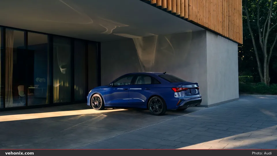 2026 Audi A3, rear exterior view