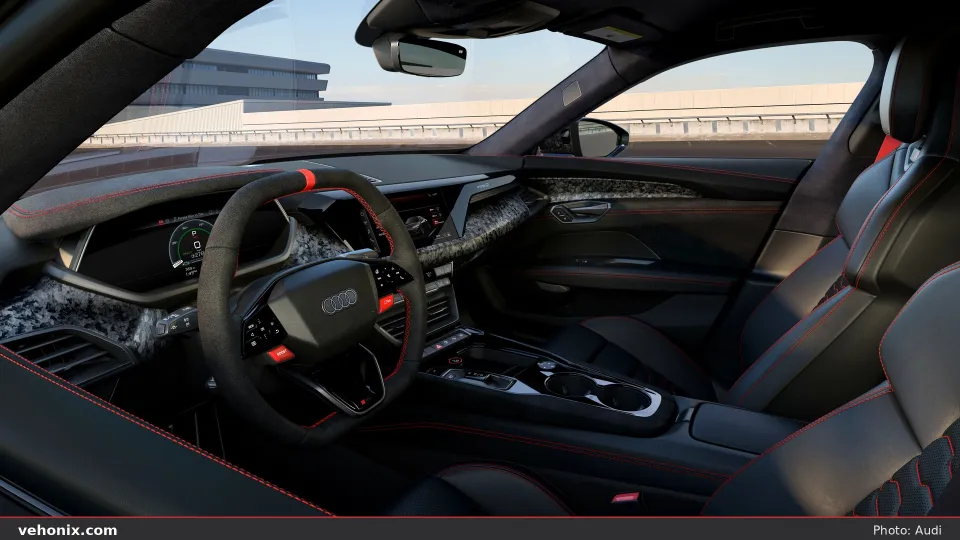 2026 Audi RS e-tron GT driver cockpit