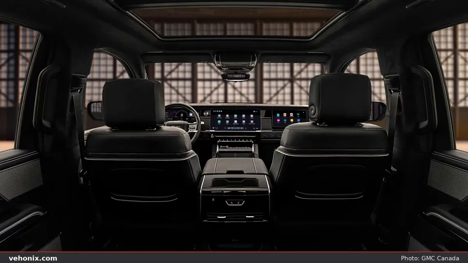 2026 GMC Sierra FFV cabin interior from the official gallery