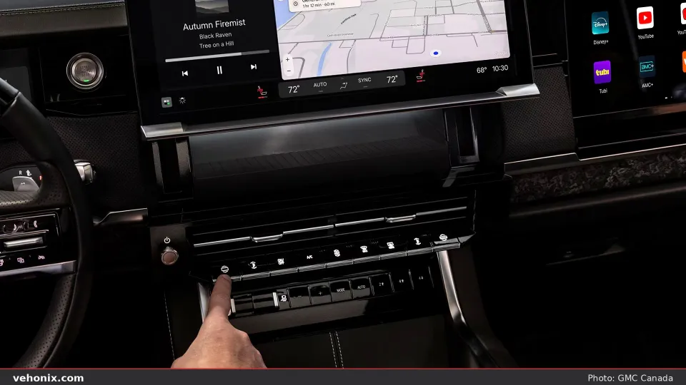 2026 GMC Sierra Mud Terrain cabin interior from the official gallery