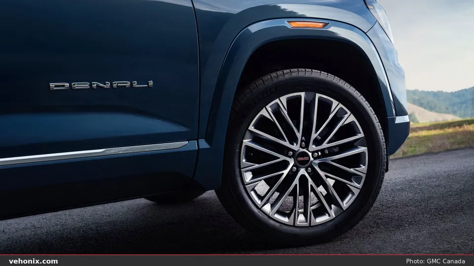 2026 GMC Terrain Denali trim exterior from the official overview
