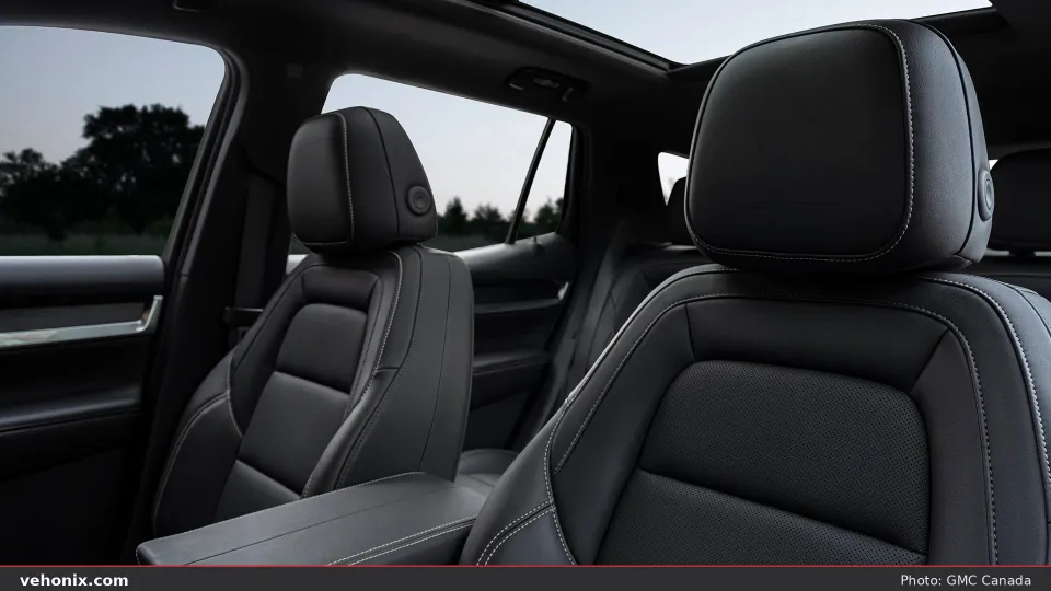 2026 GMC Terrain Elevation front seats with contrast stitching