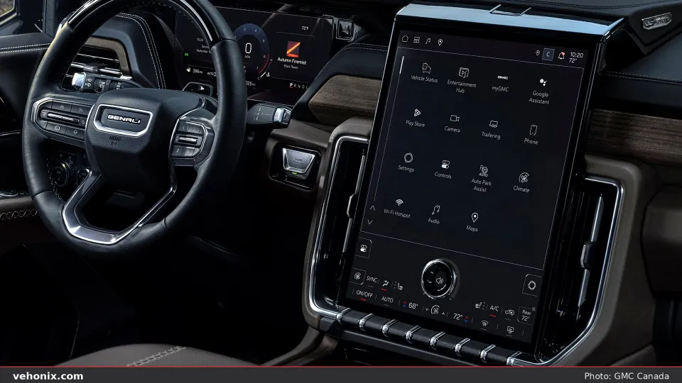 2026 GMC Yukon second cabin interior from the official gallery